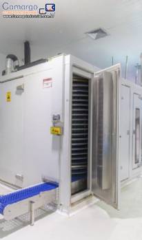 T�nel espiral de congelamento girofreezer ultracongelador Klimaquip ECK