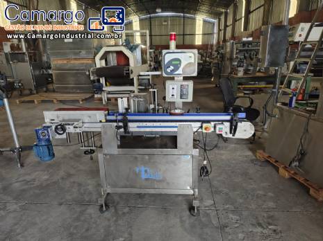 Rotuladora autoadesiva para frascos cilindrico pequenos Tudela