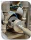 Bomba centr�fuga sanit�ria em a�o inox Triclover 15 m� / h