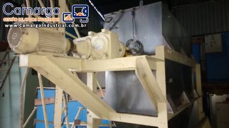 Misturador de p�s 1500 L inox