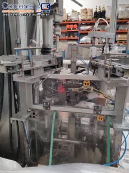 Tampadora rosqueadora autom�tica em inox OPTIMA