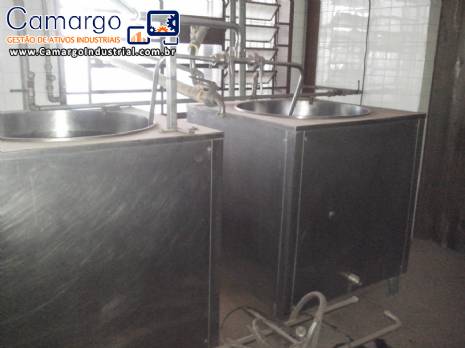 Sistema de pasteuriza��o matura��o para sorvetes