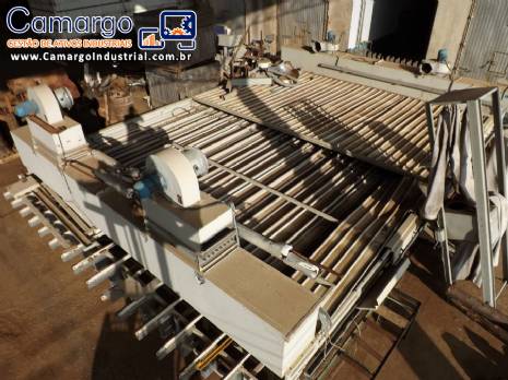 Forno cont�nuo de secagem Makor