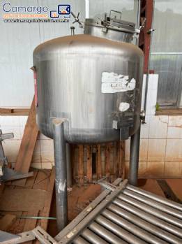 Tanque desaerador sistema de desaera��o 1.000 L APV
