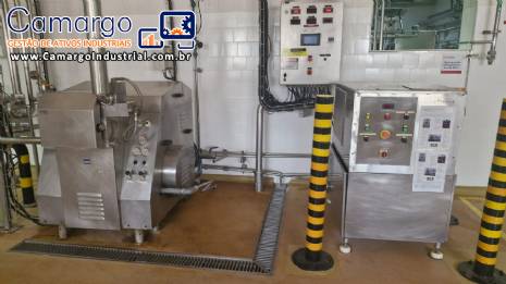 Homogeneizador em a�o inox para l�quidos Treu 40 CV
