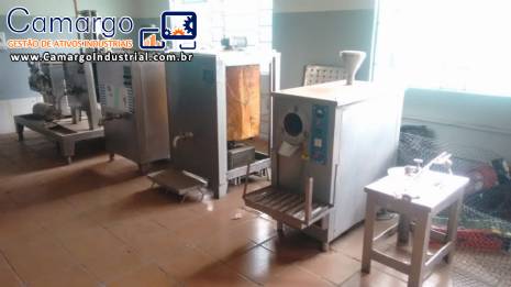 Linha para produ��o de sorvete de massa R.Camargo