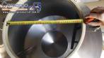 Drageadeira em a�o inox 250 litros