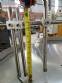 Mesa girat�ria alimentadora em inox para frascos potes Levapack 1200 mm